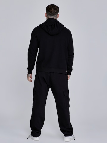 Veste de survêtement SikSilk en noir