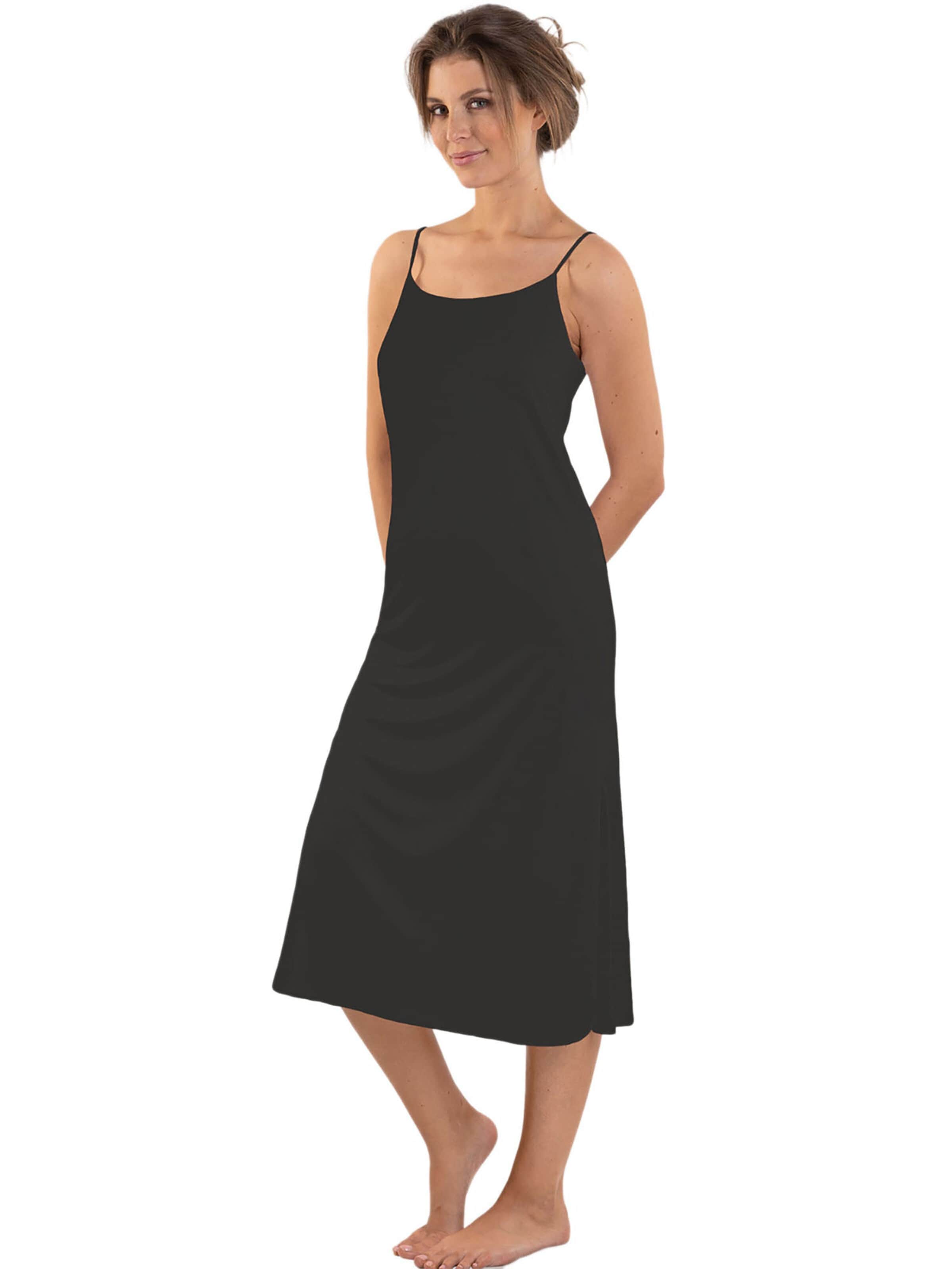 Nina von C. Unterhemd 'Elegance'‌‌‌‌‌ in Schwarz: Vorderseite