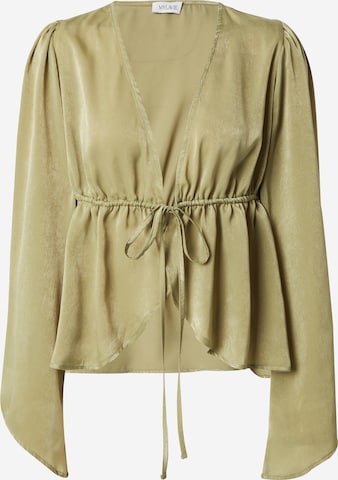 MYLAVIE Blouse in Groen: voorkant