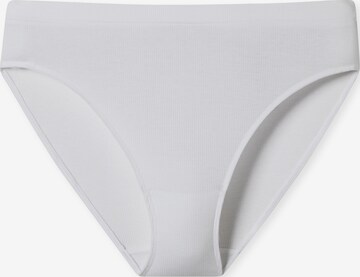 SCHIESSER Slip 'Pure Rib' in Wit: voorkant