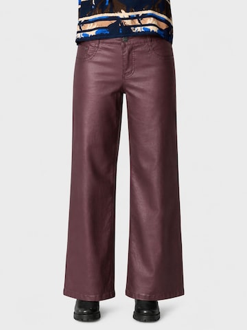 Wide Leg Pantalon 'Issey 207' ze-ze en rouge