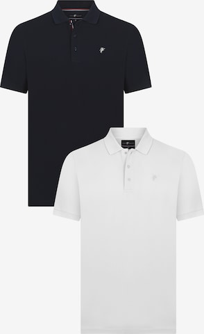 DENIM CULTURE - Camisa 'TAO' em branco: frente
