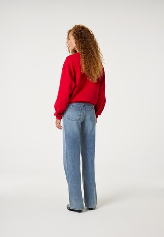 Sweat-shirt Fabienne Chapot en rouge