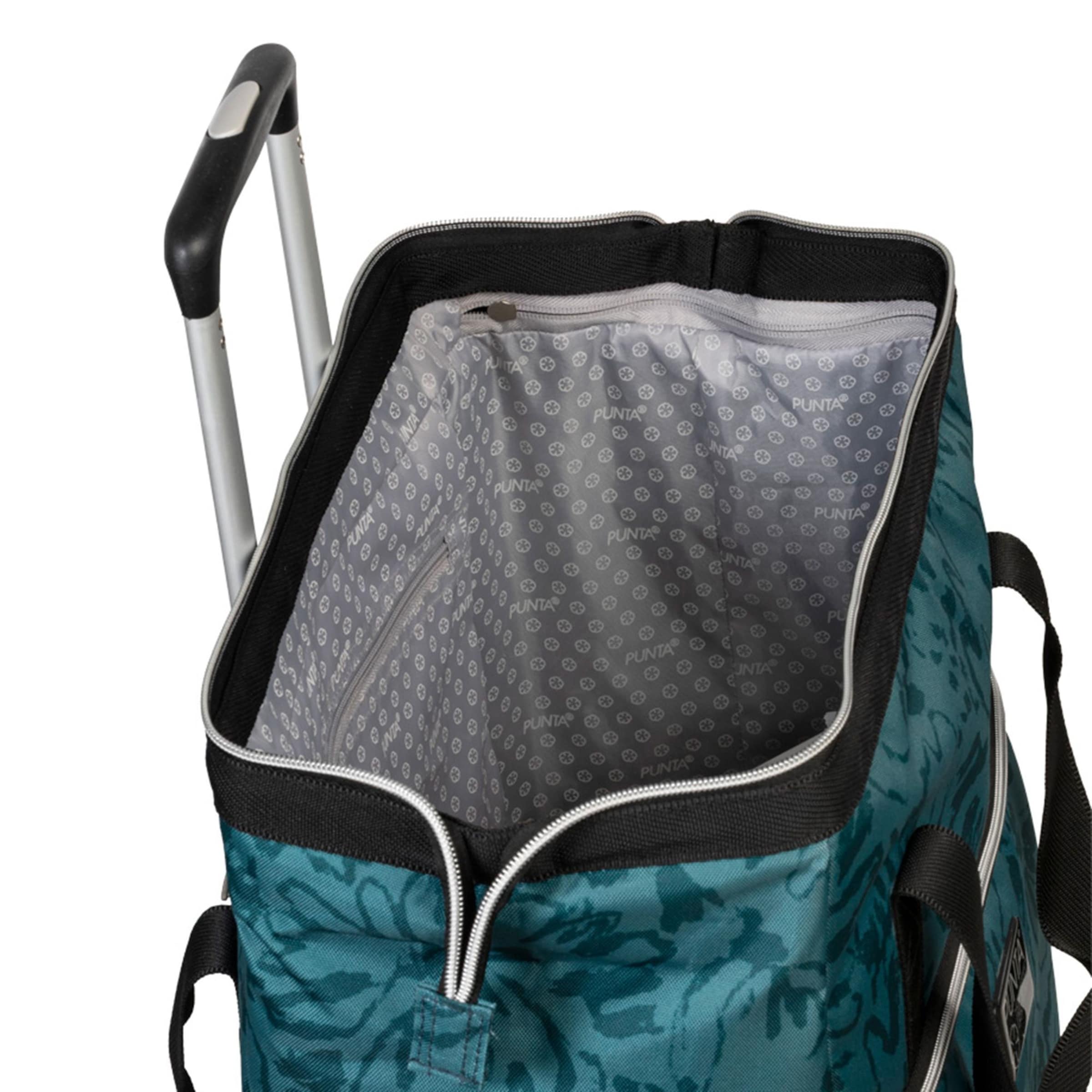 Punta Einkaufstrolley 'Big Wheel' in Grün