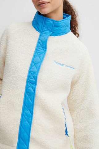 The Jogg Concept Fleecejacke 'BERRI' in Weiß