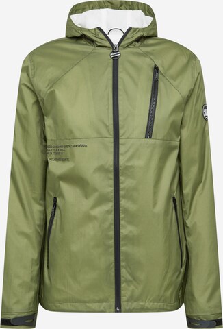 Veste mi-saison Petrol Industries en vert : devant