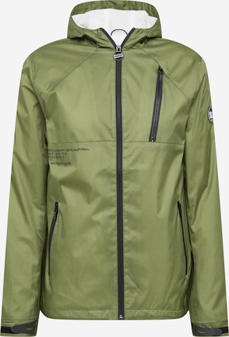 Petrol Industries Between-season jacket in Green: front