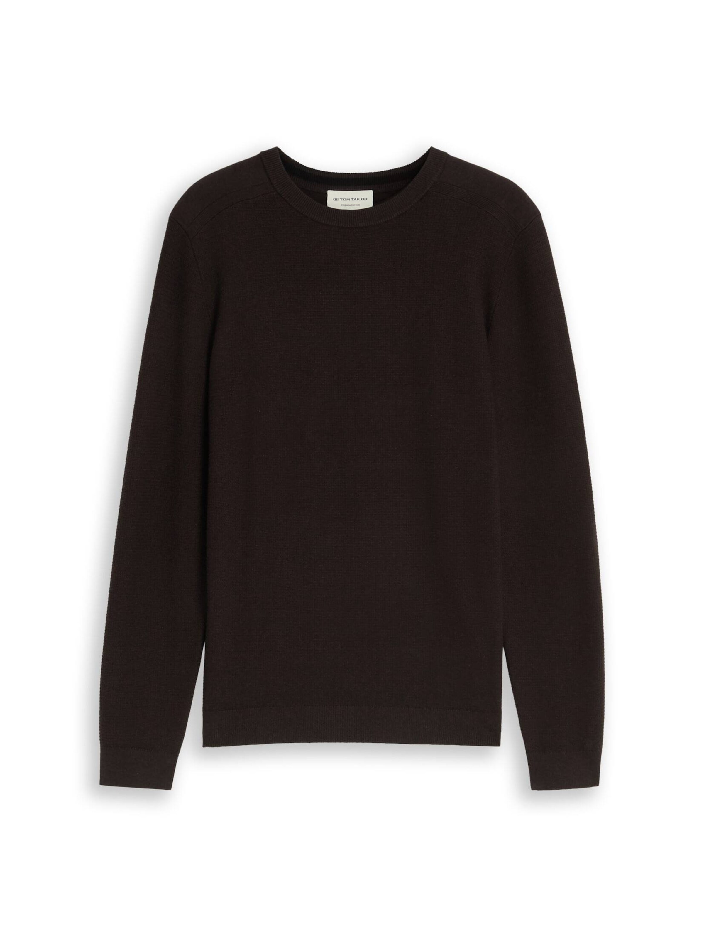 TOM TAILOR Pullover in Braun: Vorderseite