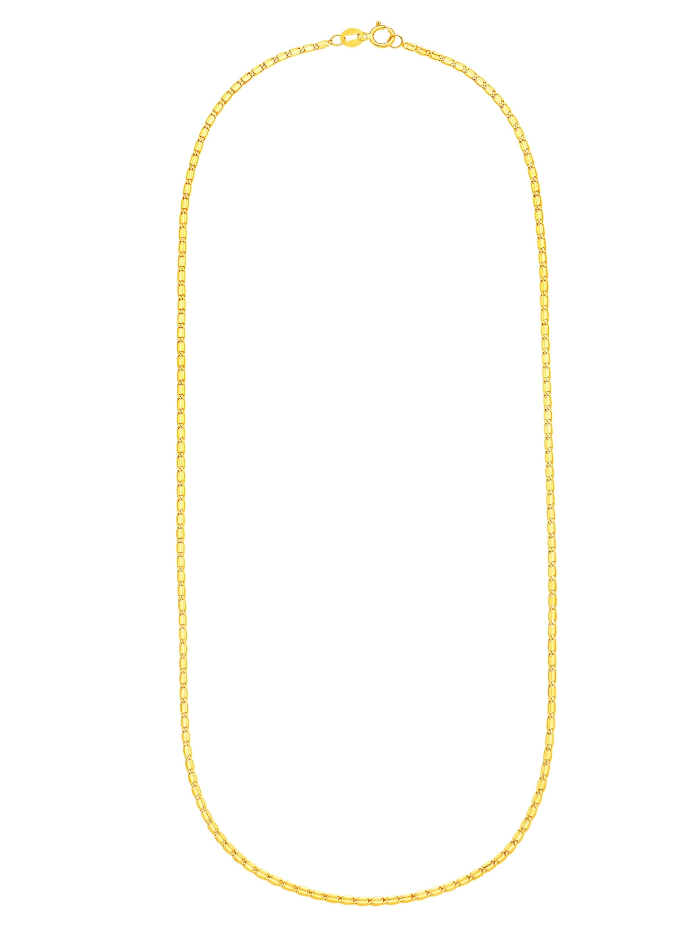 NTHIRTYTHREE Necklace in Gold: front