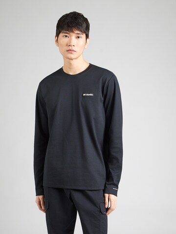 juoda COLUMBIA Sportiniai marškinėliai 'Planetary Point': priekis