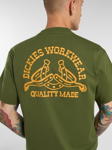 DICKIES Μπλουζάκι 'Bettsville' σε πράσινο