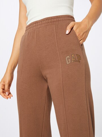 GAP Loose fit Trousers in Brown