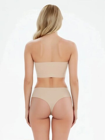 Shapetape Thong 'Naadloze String' in Beige