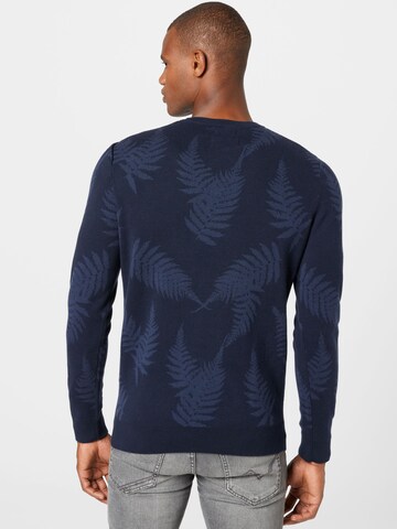 TOM TAILOR DENIM Pullover in Blau