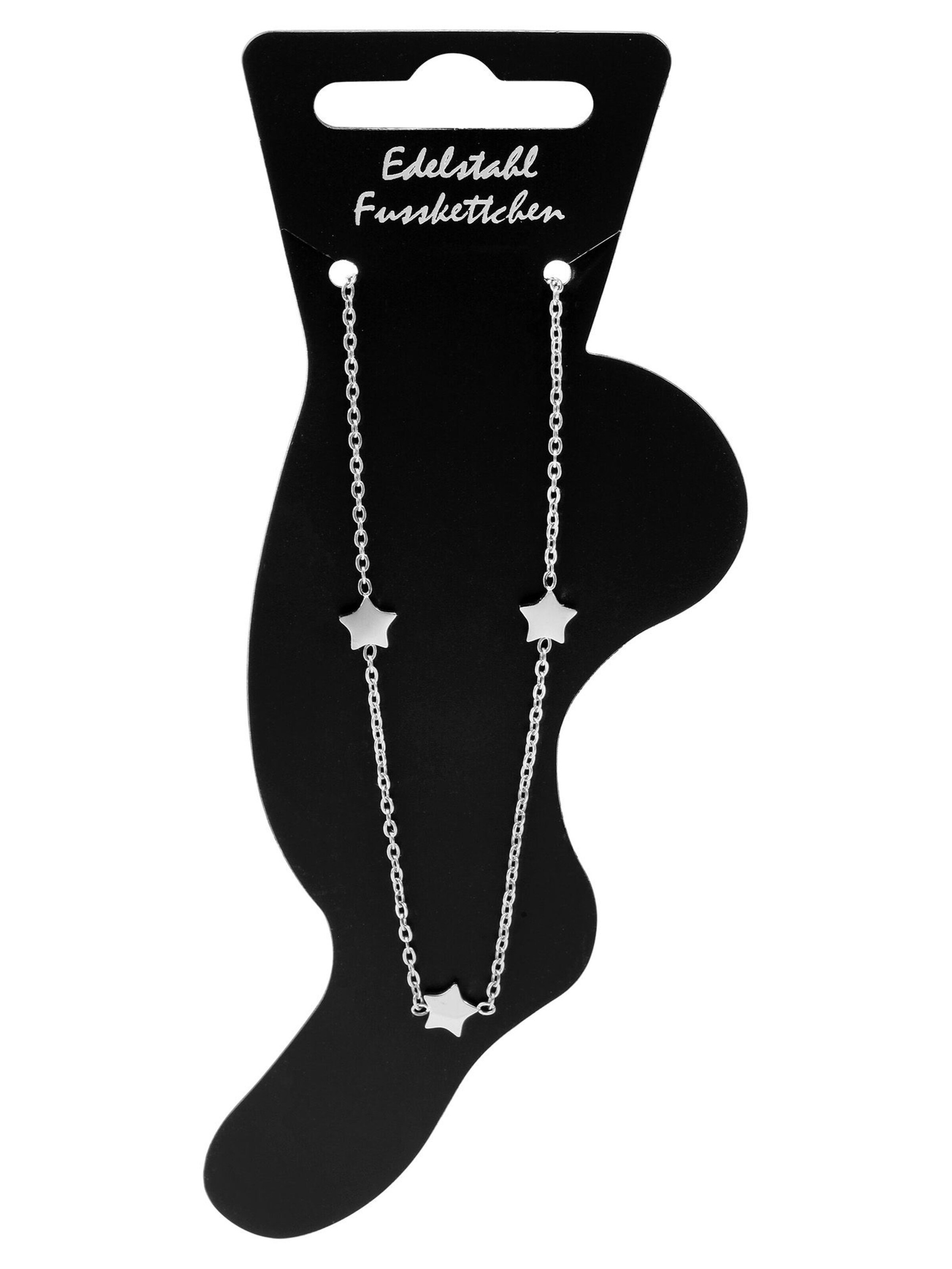 Akzent Fußschmuck 'Raffaela, langlebig'‌ in Silber: Vorderseite