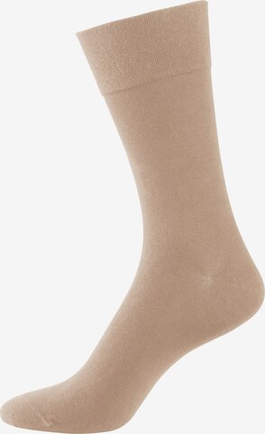 Nur Der Socks in Beige: front