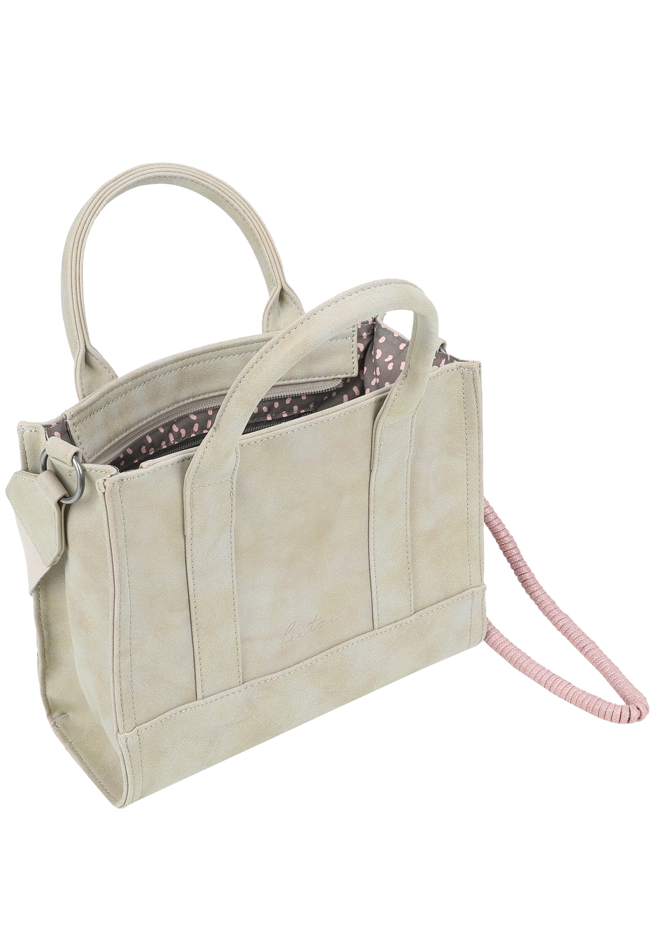 Fritzi aus Preußen Handbag 'Fritzi SquareN' in Beige