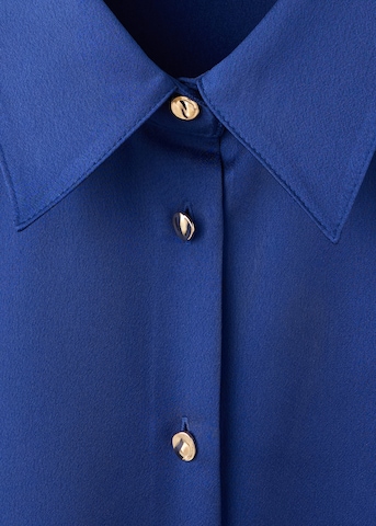 MANGO Blouse 'IDEALE' in Blue