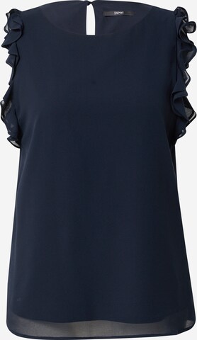 ESPRIT - Blusa en azul: frente