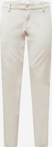 Regular Pantalon chino 'Silvio' BRAX en beige : devant