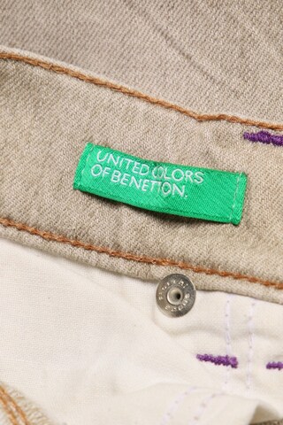 UNITED COLORS OF BENETTON Pants in L in Beige