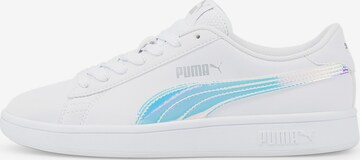 PUMA Sneakers 'Smash v2 Holo' in White: front