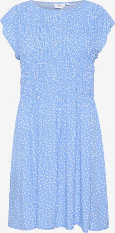 SAINT TROPEZ Summer Dress 'Gisla' in Blue: front