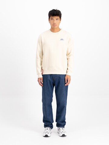 Felpa di ALPHA INDUSTRIES in beige