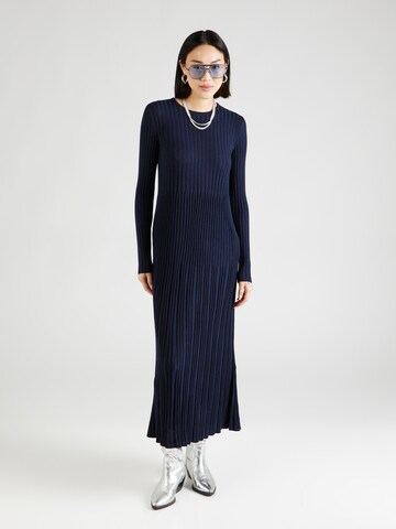 Weekend Max Mara Gebreide jurk 'ELETTA' in Blauw: voorkant