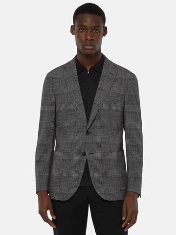 Coupe regular Veste de costume Boggi Milano en gris : devant