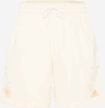 ADIDAS SPORTSWEARregular Sportske hlače 'Harden Vol. 6' - narančasta boja: prednji dio