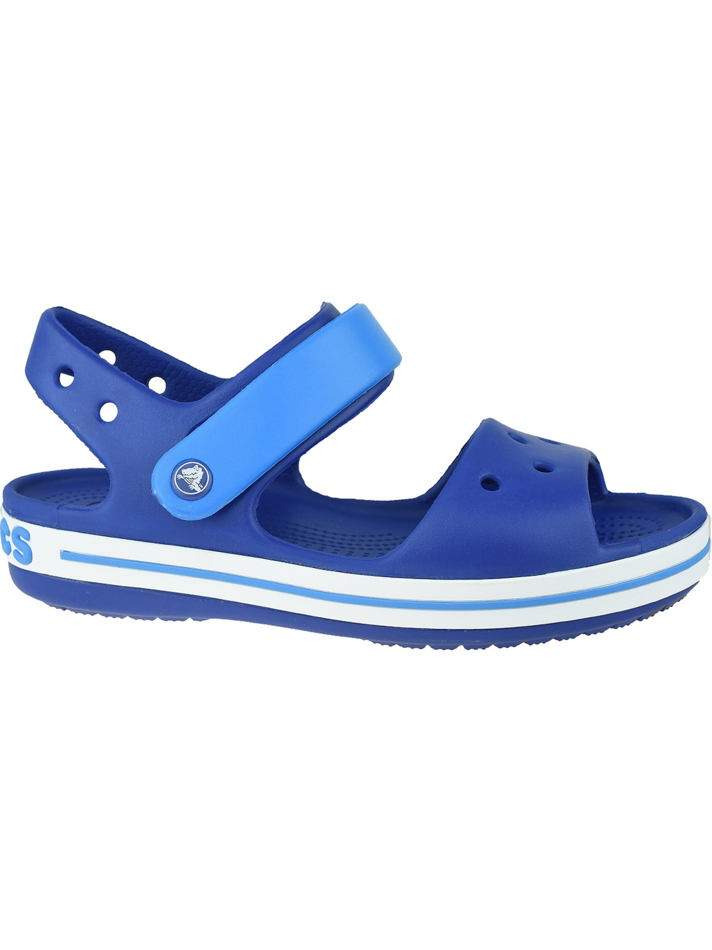 Crocs Sandals 'Crocs Crocband Sandal Kids' in Blue: front