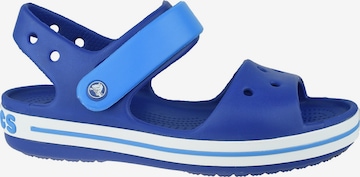 Crocs Sandale 'Crocs Crocband Sandal Kids' in Blau: Vorderseite