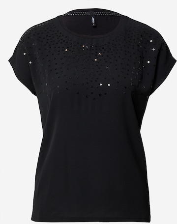 ONLY - Camiseta en negro: frente