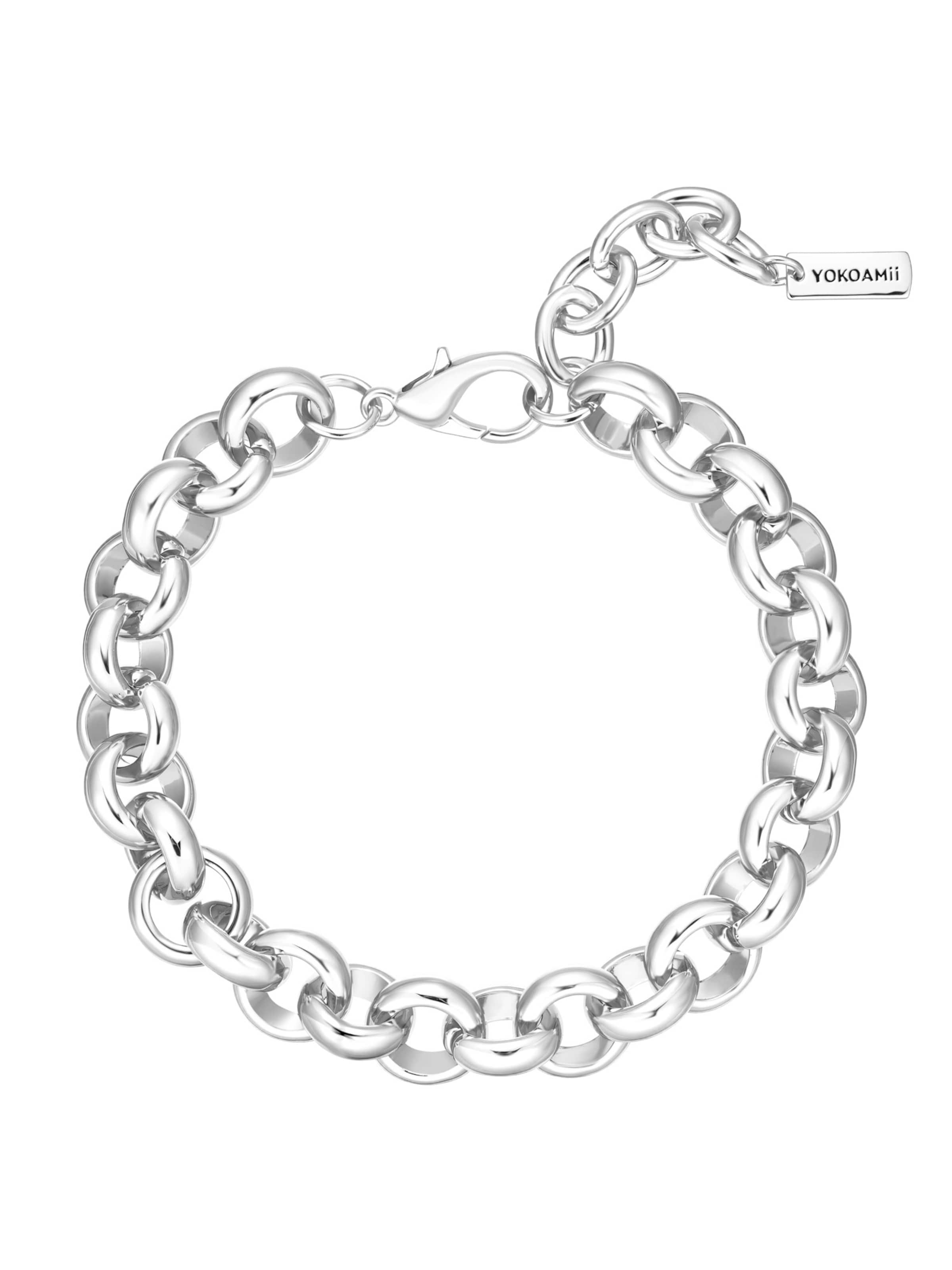 Bracelet Yokoamii en argent : devant