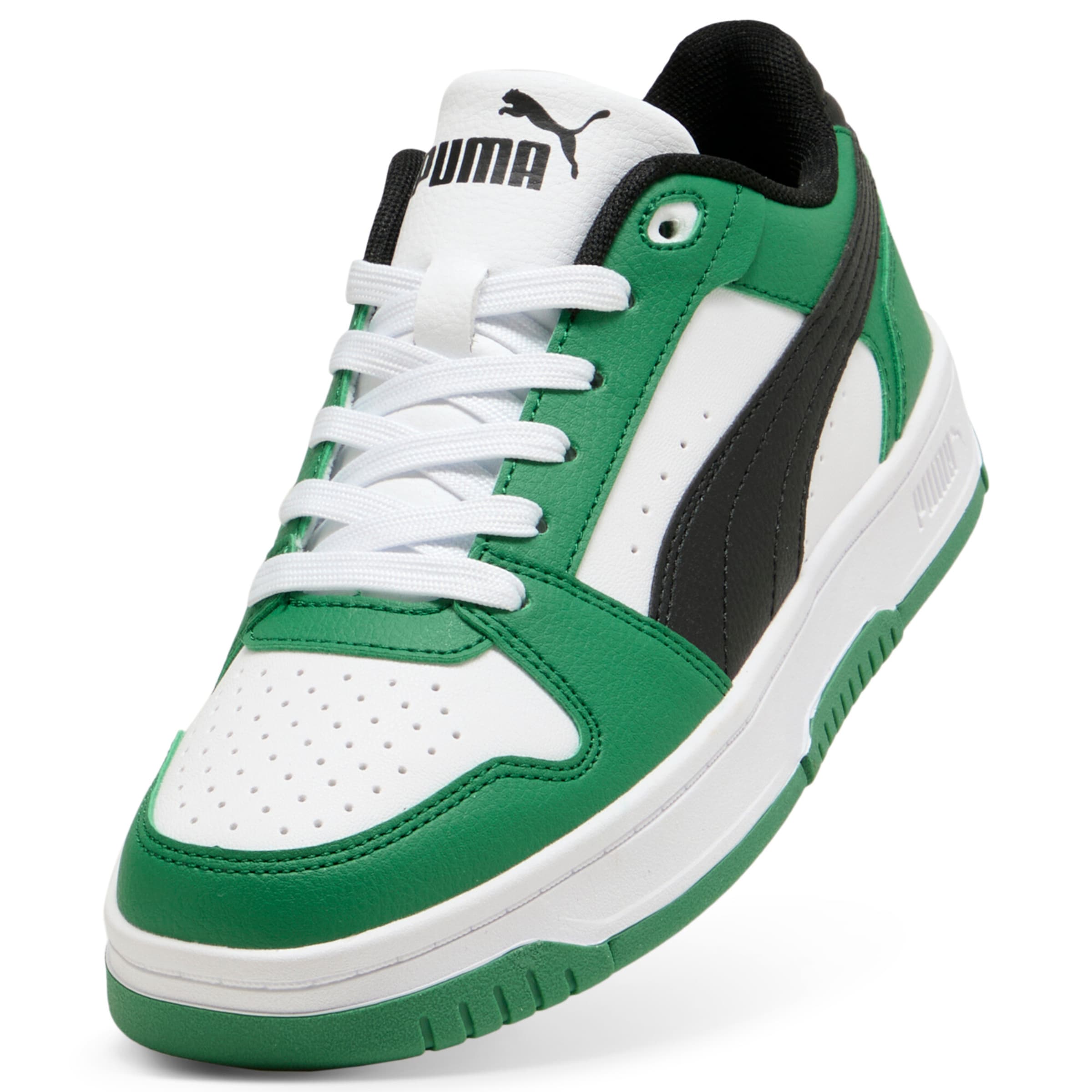 PUMA Sneakers 'Rebound Slam' in Green: front