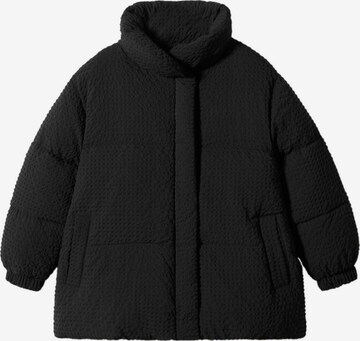 Veste mi-saison 'Candig' MANGO KIDS en noir : devant