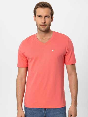 T-Shirt 'Napoli' Williot en rouge : devant