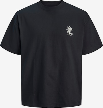 Jack & Jones Plus Shirt 'JORMAINE' in Zwart: voorkant