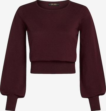 King Louie Pullover 'Bell Club' in Rot: Vorderseite