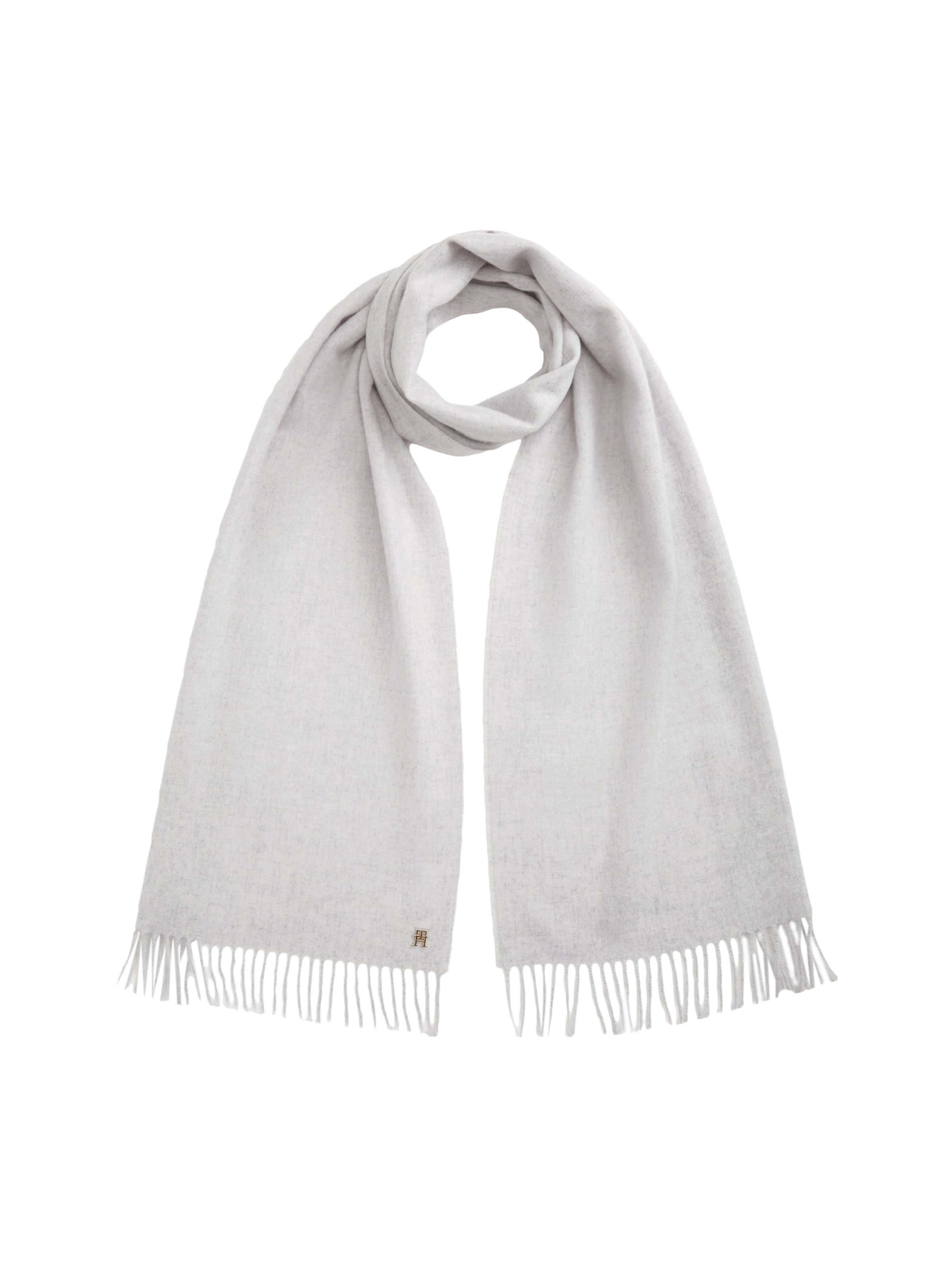 TOMMY HILFIGER Scarf in Grey: front
