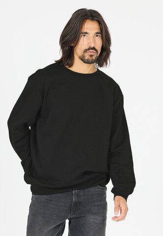 North Bend Sweatshirt 'Easterlin' in Schwarz: Vorderseite