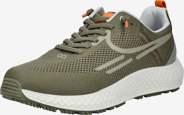 Sneaker bassa di Tenhaag in verde: frontale