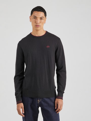 La Martina Sveter - Čierna: predná strana