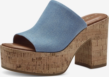 TAMARIS Clogs in Blue: front