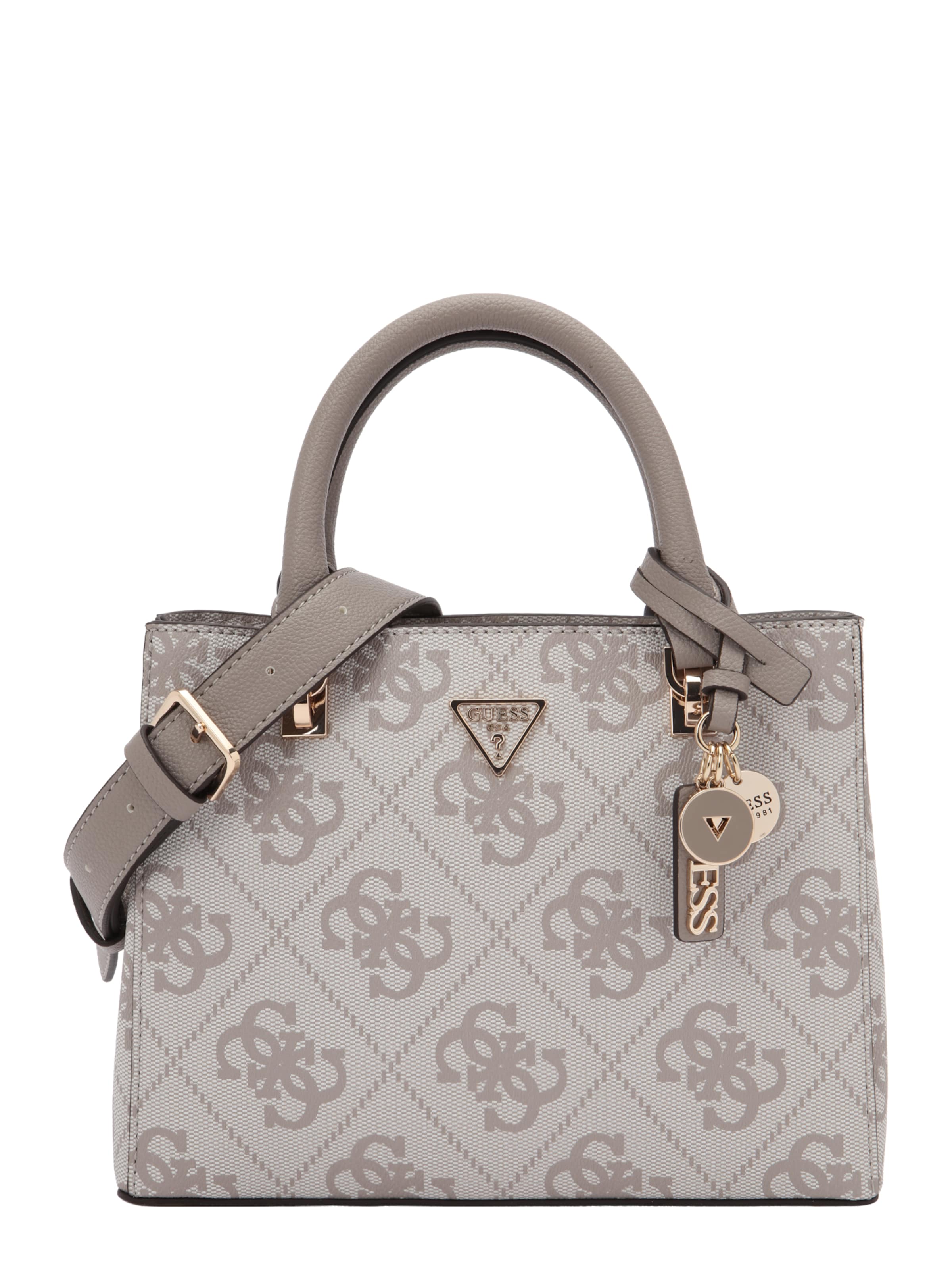 GUESS Kézitáska 'NOELLE II' - barna: elől