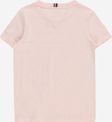 TOMMY HILFIGER Tričko 'ESSENTIAL' – pink