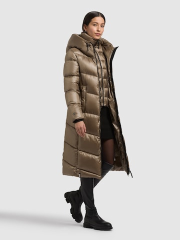 khujo Mantel 'Rabia' in Braun