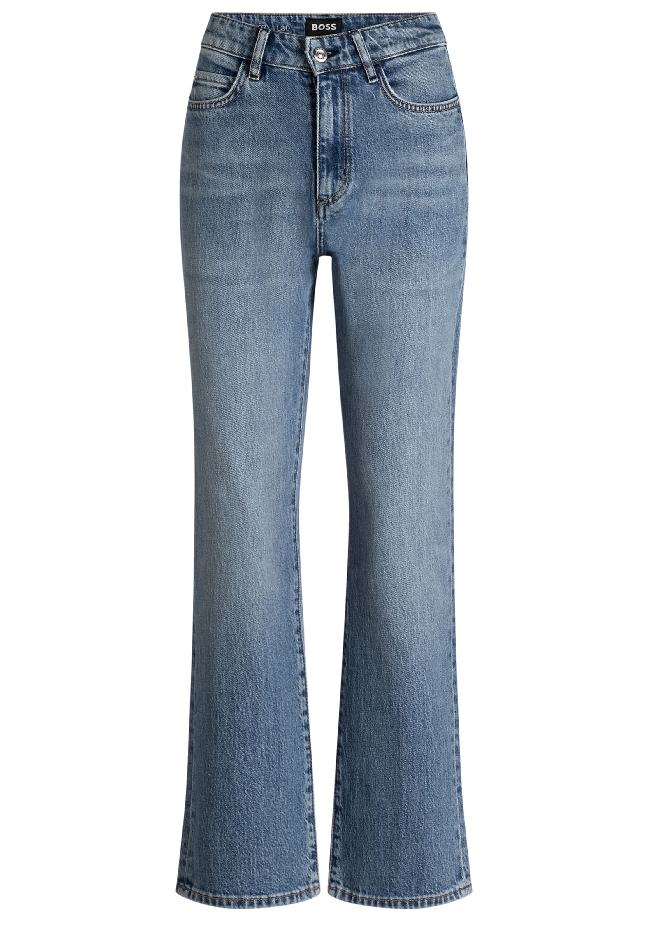 BOSS Slimfit Jeans ' Parkway ' in Blau: Vorderseite