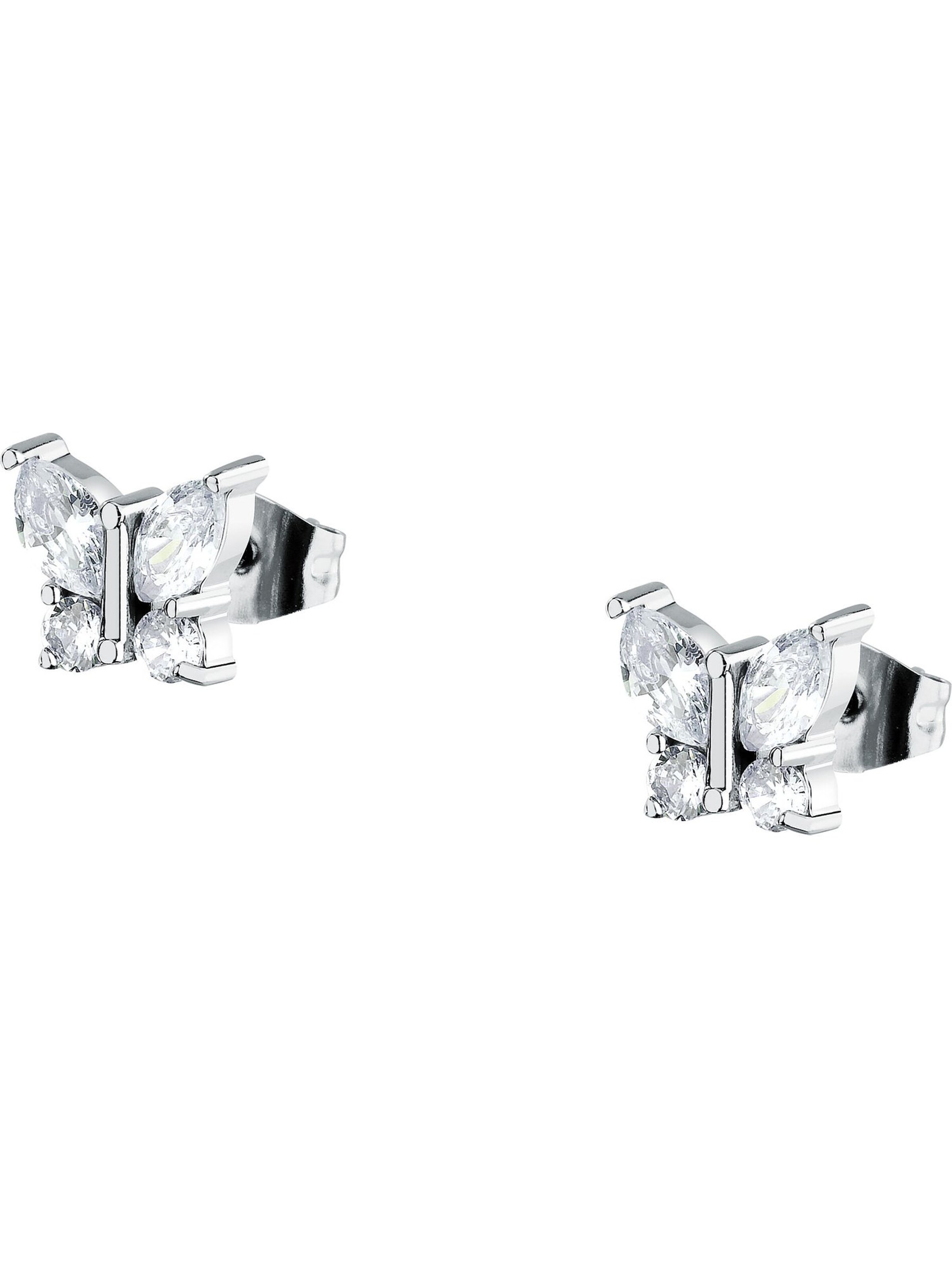 La Petite Story Ohrringe in Silber: Vorderseite